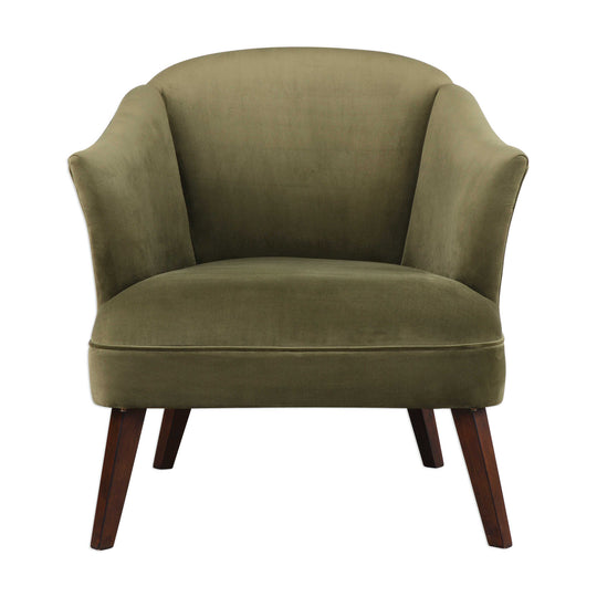American Home Furniture Uttermost Conroy Olive Accent Chair