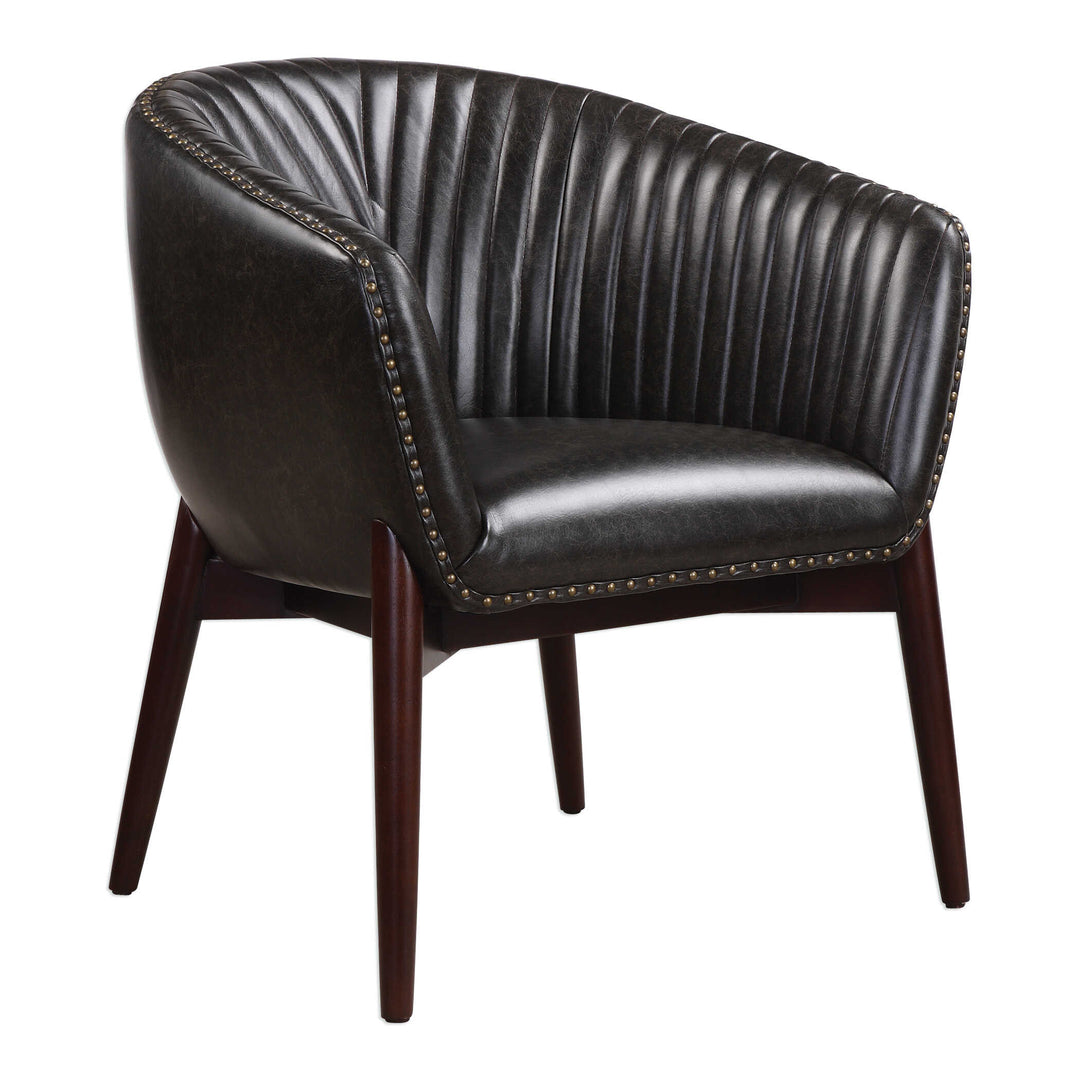 American Home Furniture Uttermost Anders Chenille Accent Chair