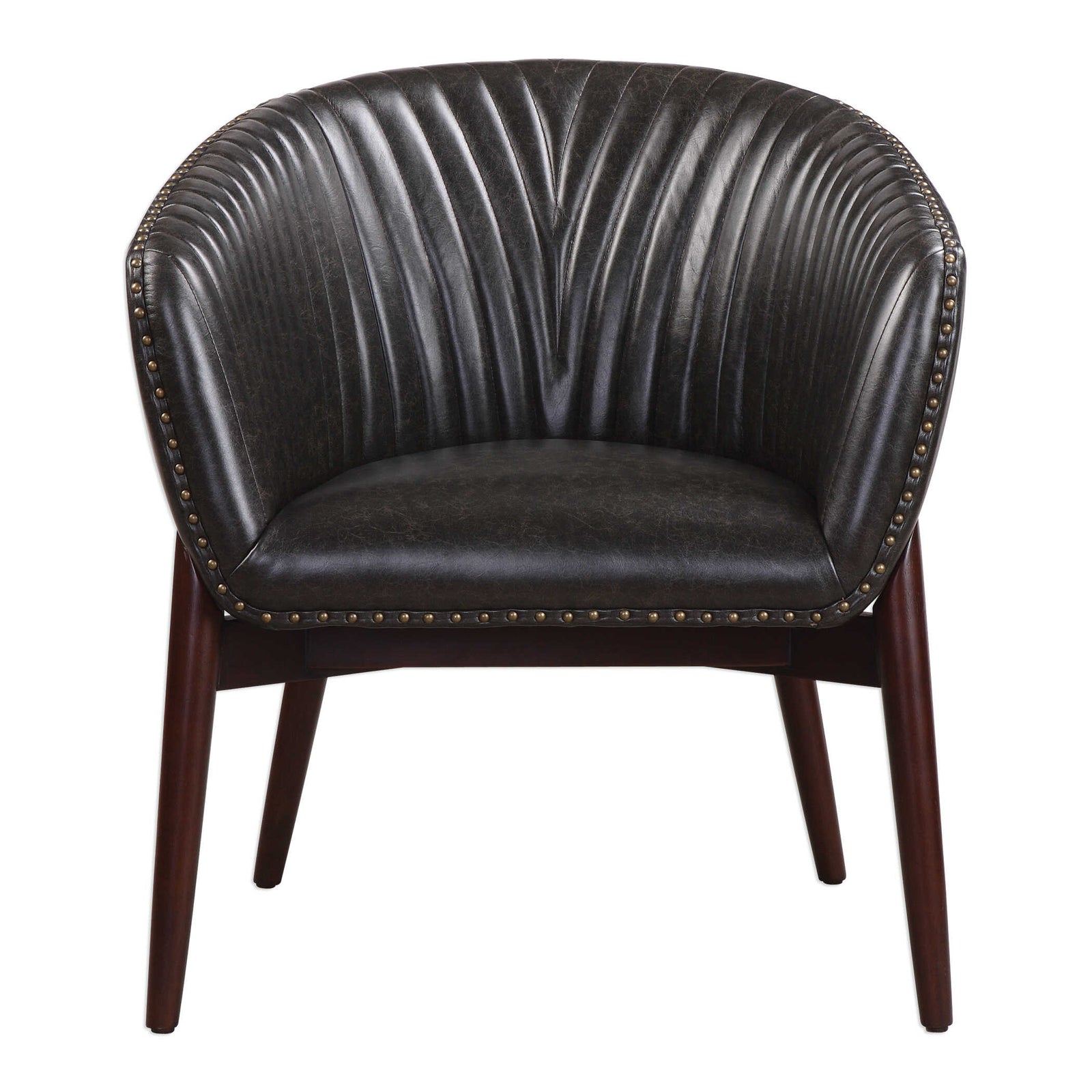American Home Furniture Uttermost Anders Chenille Accent Chair