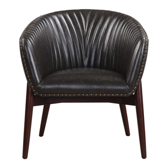 American Home Furniture Uttermost Anders Chenille Accent Chair