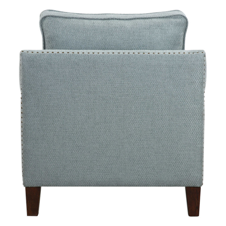 American Home Furniture Uttermost Charlotta Sea Mist Accent Chair