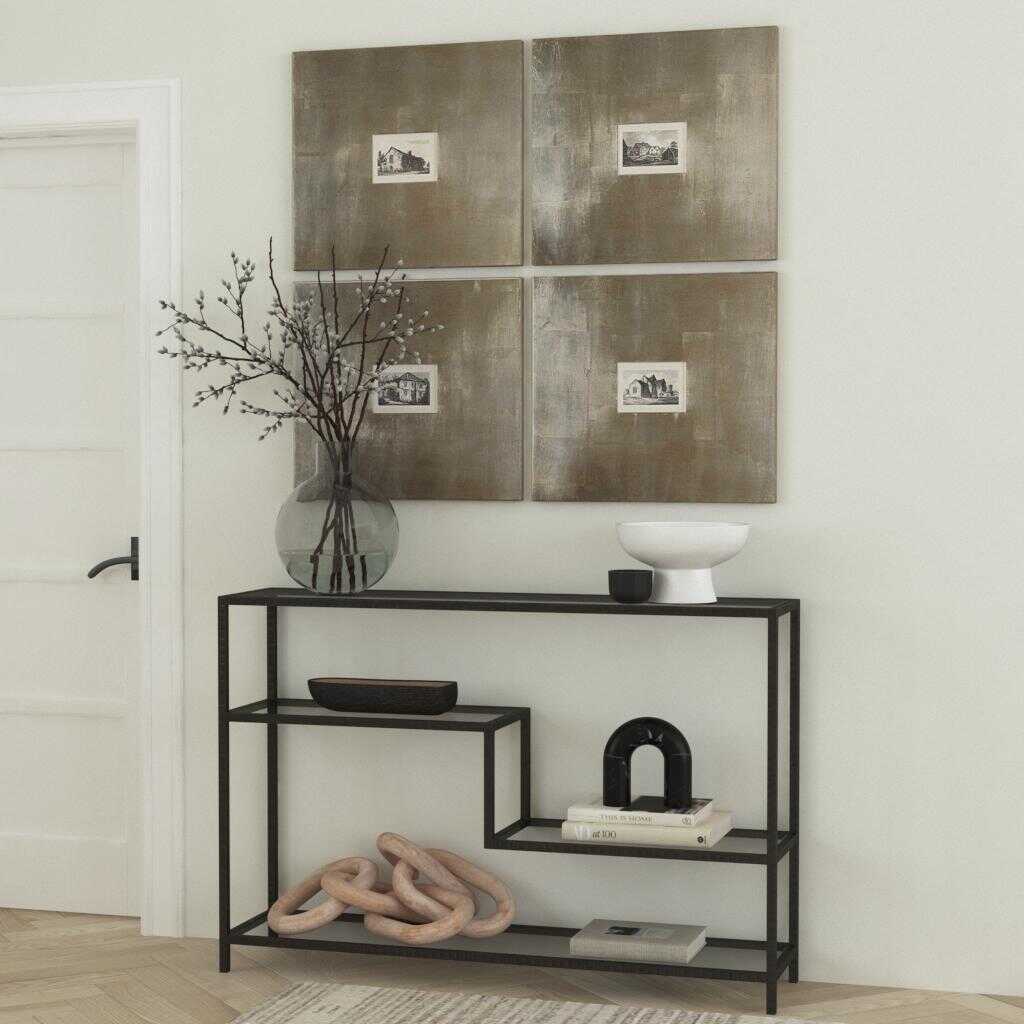 American Home Furniture Uttermost Leo Industrial Console Table