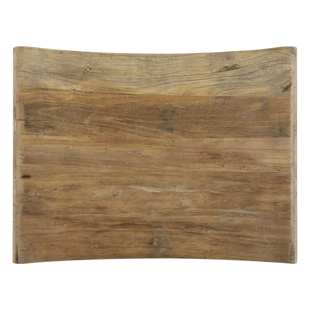 American Home Furniture Uttermost Connor Elm Accent Stool