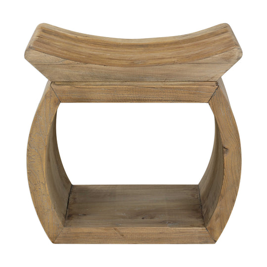 American Home Furniture Uttermost Connor Elm Accent Stool