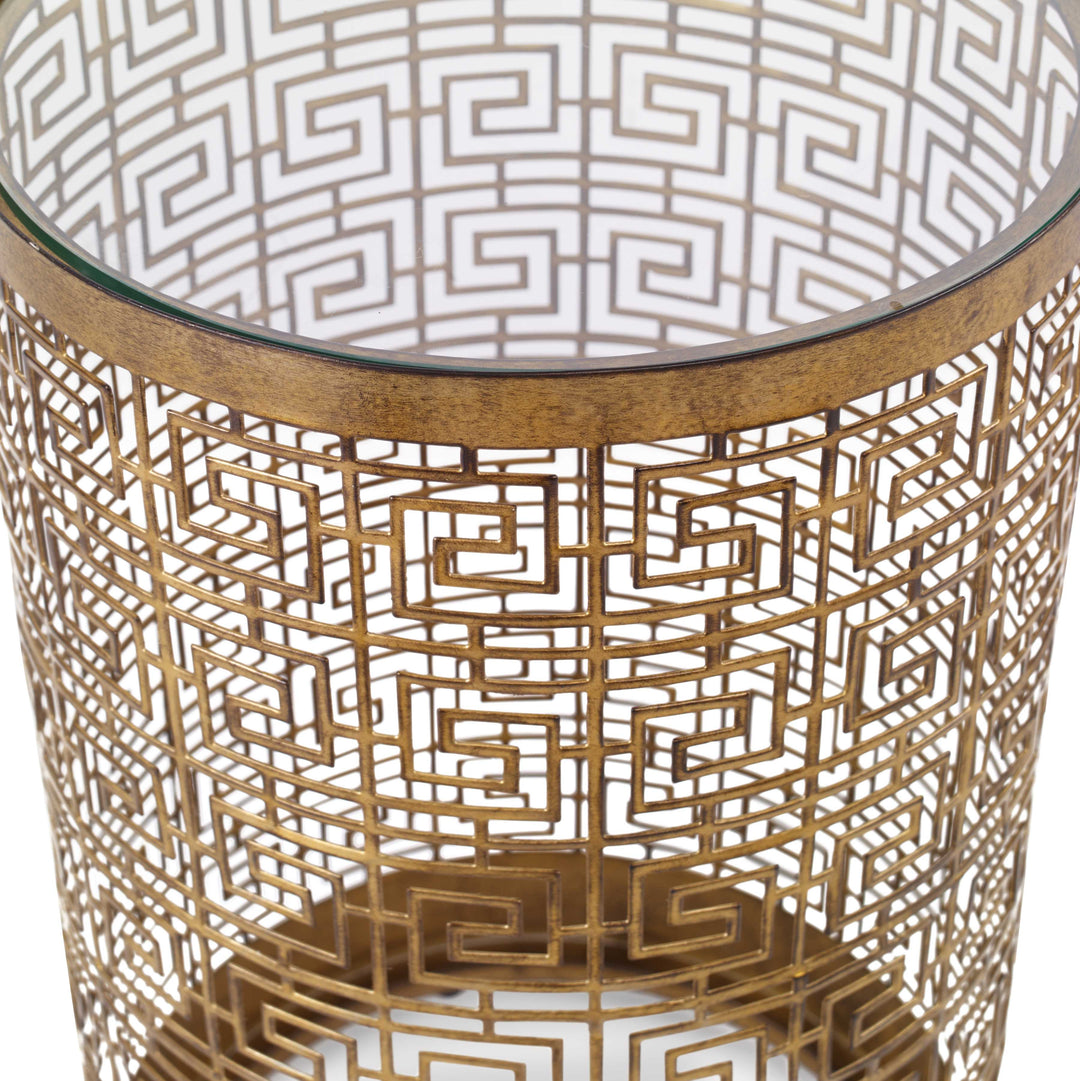 American Home Furniture Uttermost Algernon Accent Table