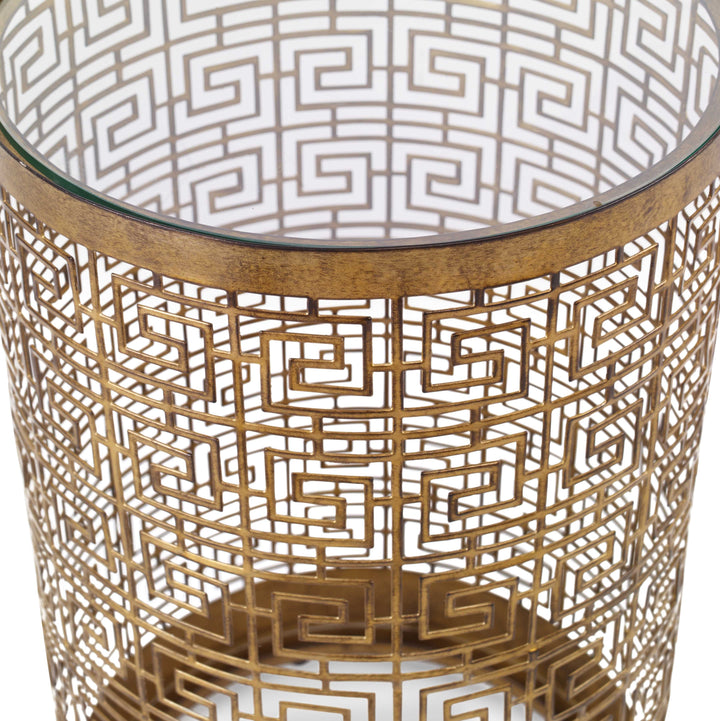 American Home Furniture Uttermost Algernon Accent Table