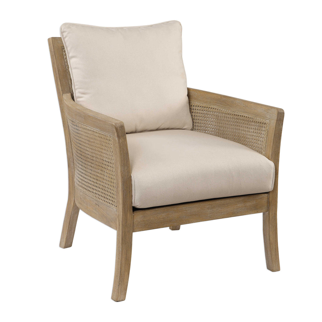 American Home Furniture Uttermost Encore Natural Armchair
