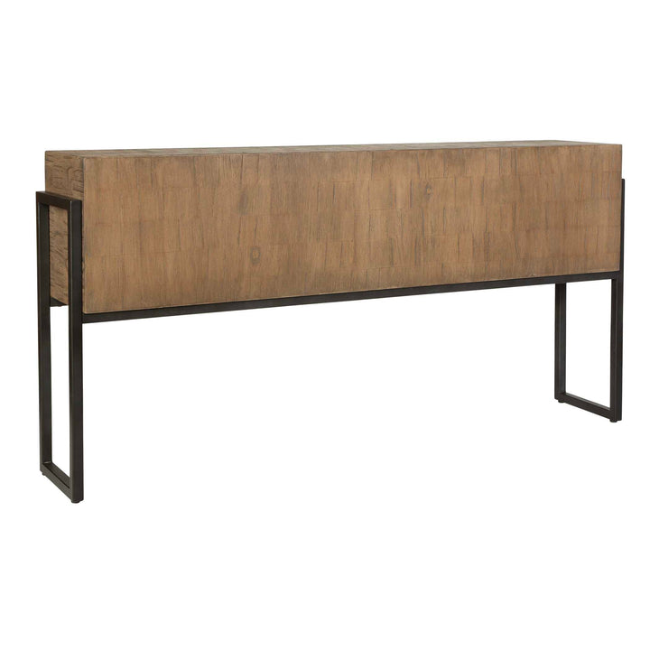 American Home Furniture Uttermost Nevis Contemporary Console Table