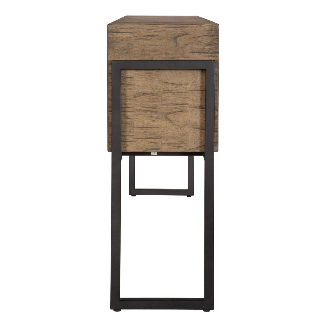 American Home Furniture Uttermost Nevis Contemporary Console Table