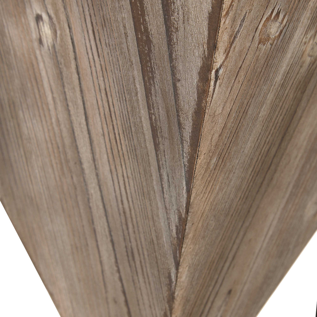 American Home Furniture Uttermost Bertrand Wood Accent Table