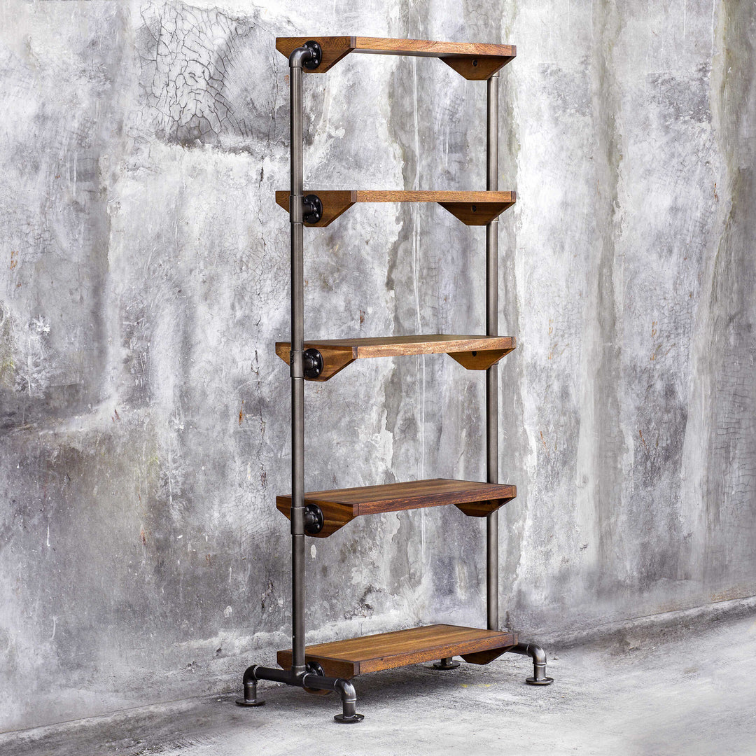 American Home Furniture Uttermost Rhordyn Industrial Etagere