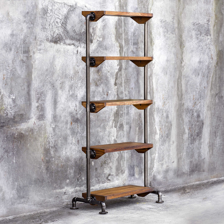 American Home Furniture Uttermost Rhordyn Industrial Etagere