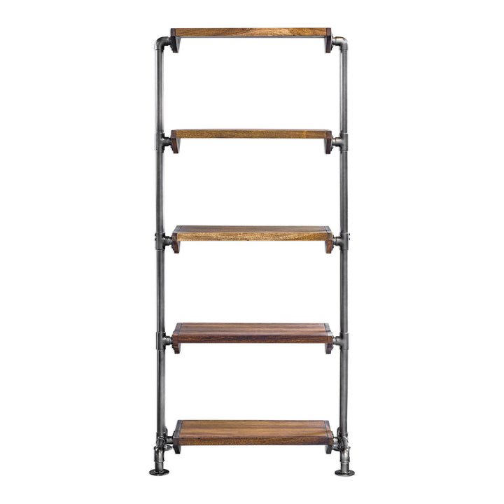 American Home Furniture Uttermost Rhordyn Industrial Etagere