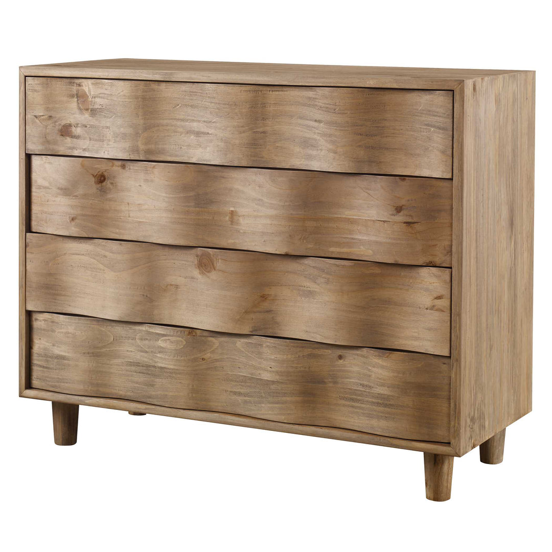 American Home Furniture Uttermost Crawford Light Oak Accent Sideboard