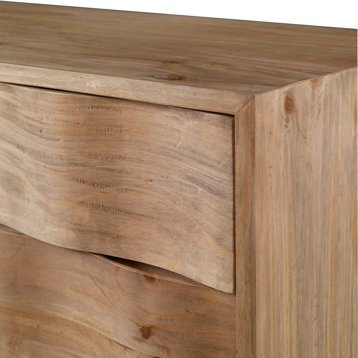 American Home Furniture Uttermost Crawford Light Oak Accent Sideboard
