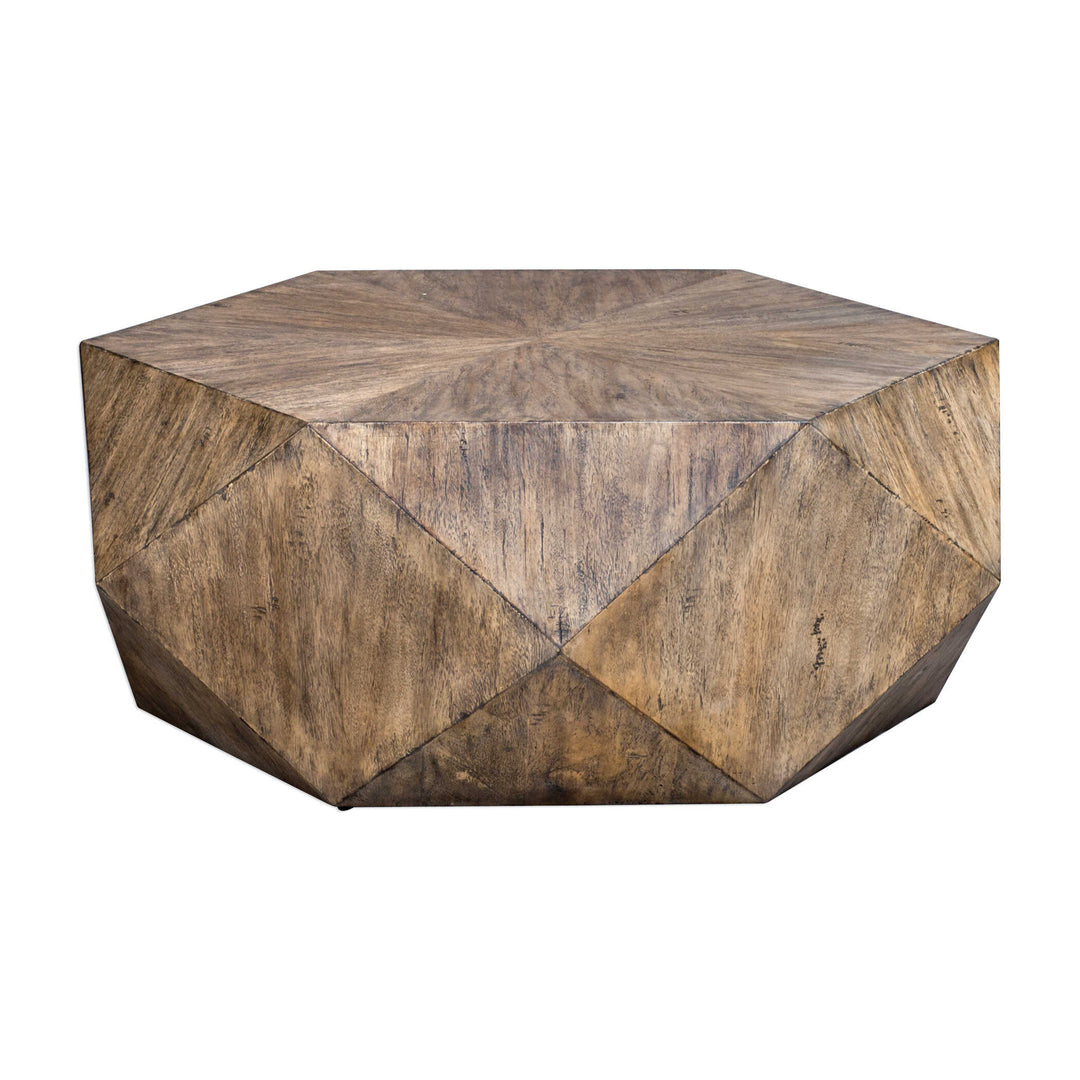 American Home Furniture Uttermost Volker Honey Coffee Table
