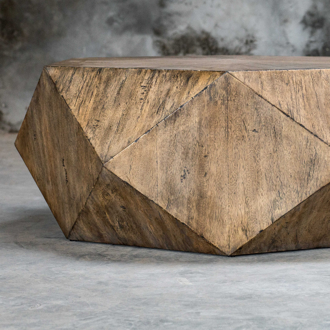 American Home Furniture Uttermost Volker Honey Coffee Table