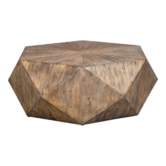 American Home Furniture Uttermost Volker Honey Coffee Table