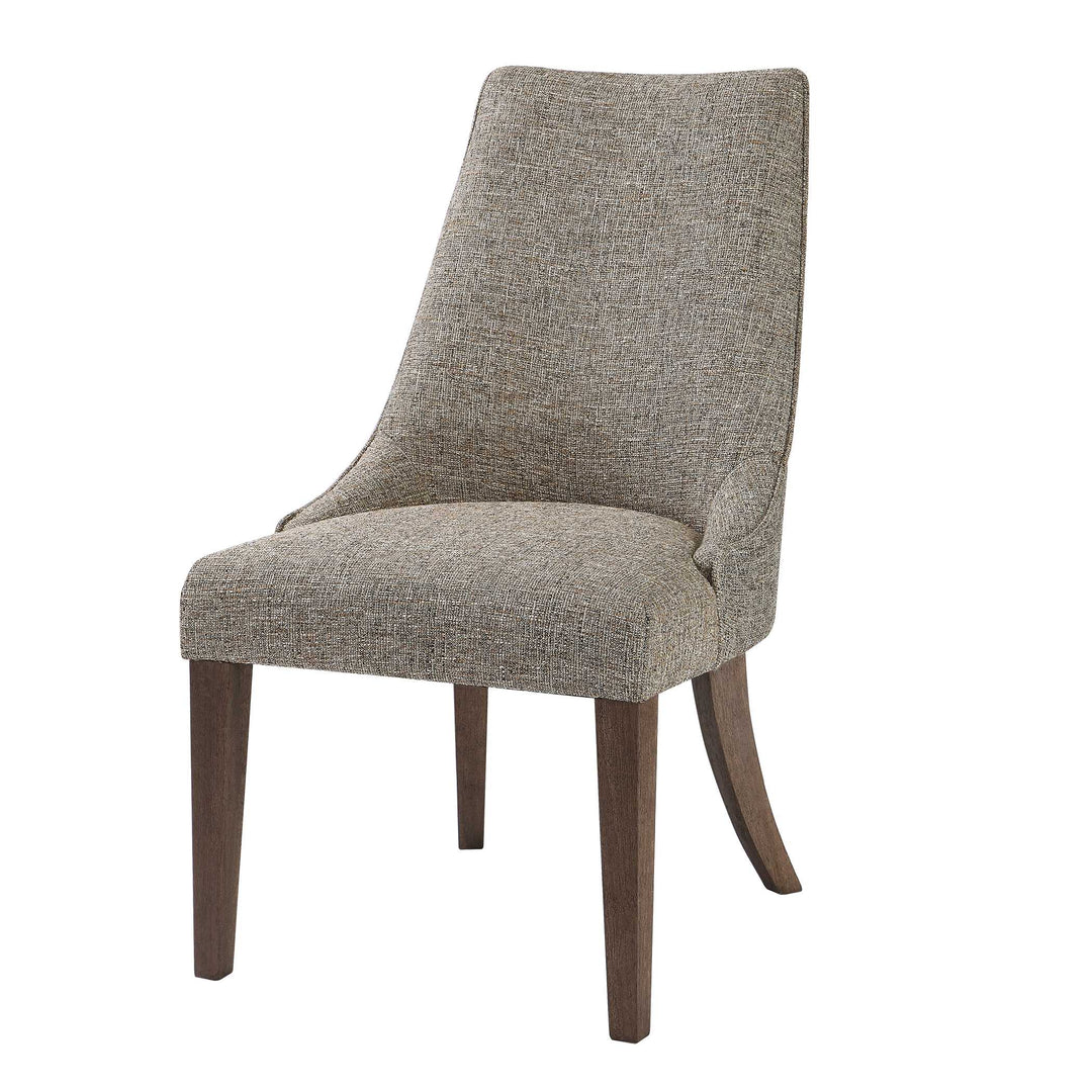 American Home Furniture Uttermost Daxton Earth Tone Armless Chair Set of 2