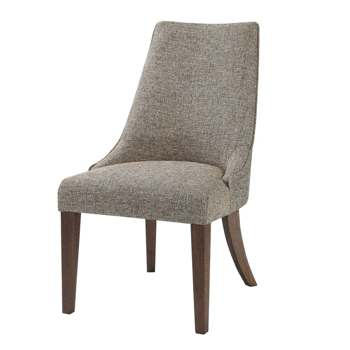 American Home Furniture Uttermost Daxton Earth Tone Armless Chair Set of 2