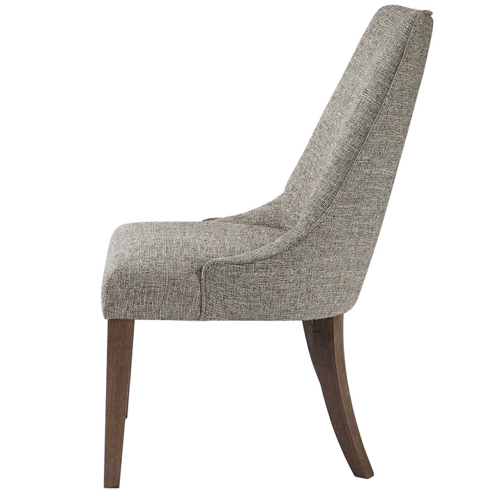 American Home Furniture Uttermost Daxton Earth Tone Armless Chair Set of 2