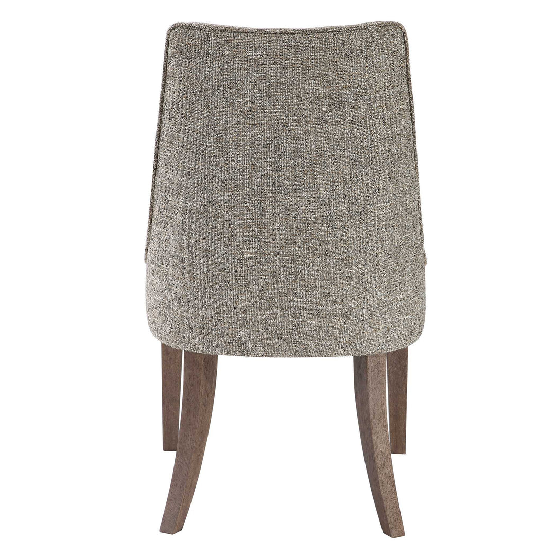 American Home Furniture Uttermost Daxton Earth Tone Armless Chair Set of 2