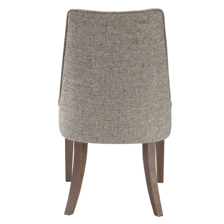 American Home Furniture Uttermost Daxton Earth Tone Armless Chair Set of 2
