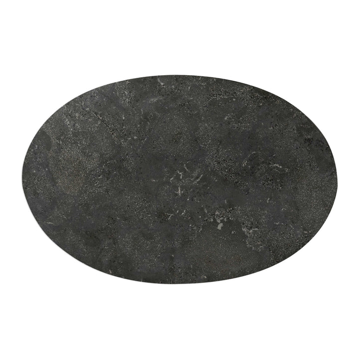 American Home Furniture Uttermost Jessenia Stone Accent Table