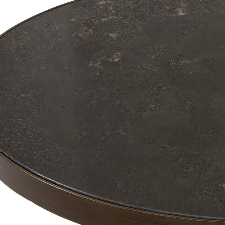 American Home Furniture Uttermost Jessenia Stone Accent Table