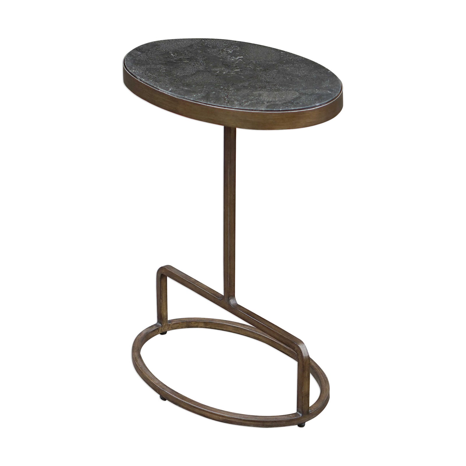 American Home Furniture Uttermost Jessenia Stone Accent Table
