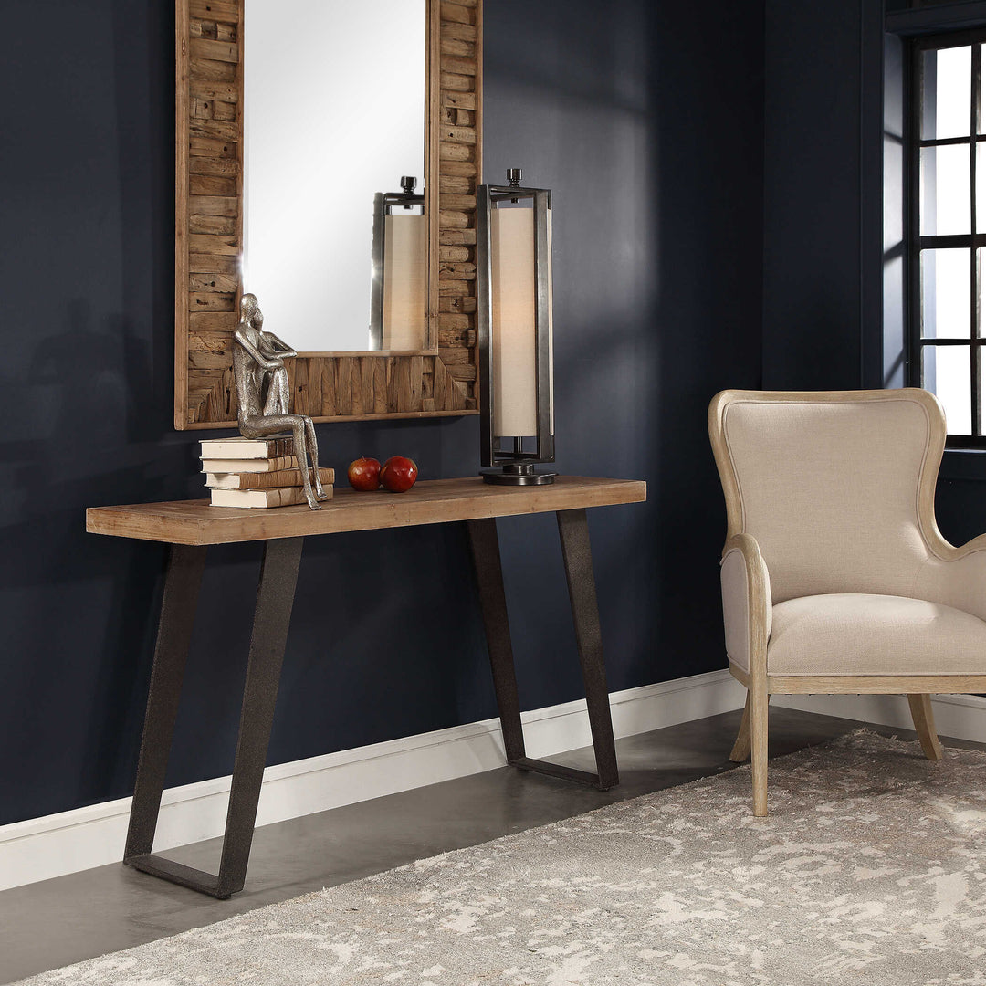 American Home Furniture Uttermost Freddy Weathered Console Table