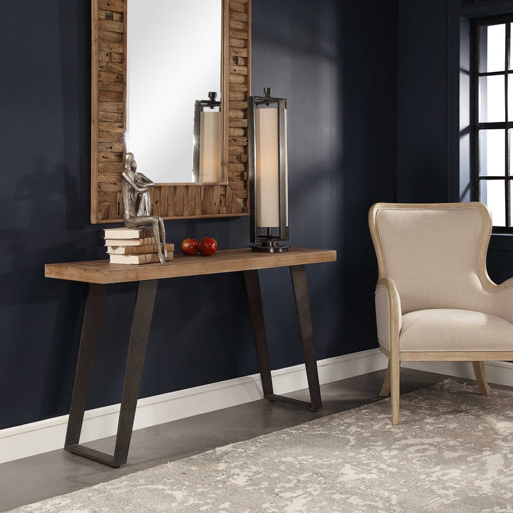American Home Furniture Uttermost Freddy Weathered Console Table