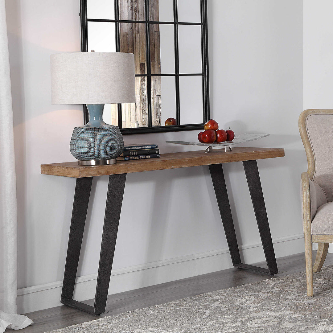 American Home Furniture Uttermost Freddy Weathered Console Table