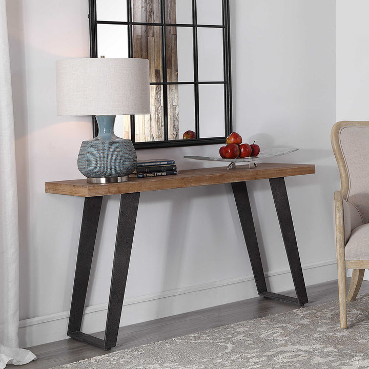 American Home Furniture Uttermost Freddy Weathered Console Table