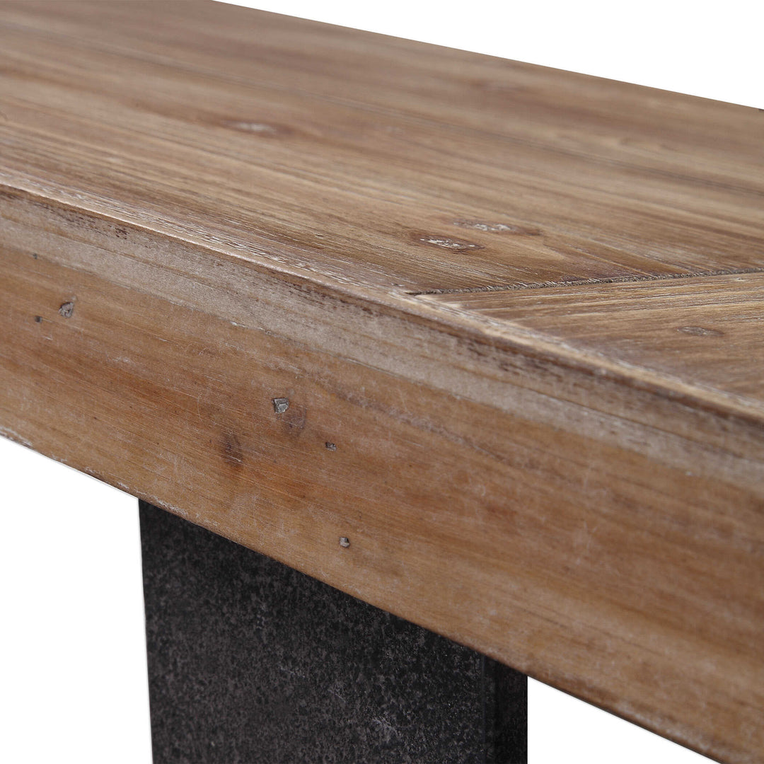 American Home Furniture Uttermost Freddy Weathered Console Table