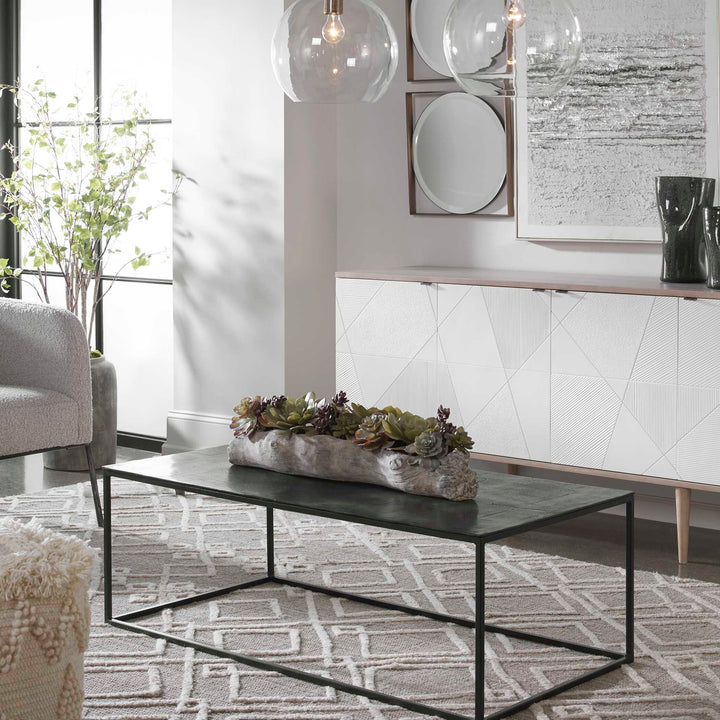 American Home Furniture Uttermost Coreene Industrial Coffee Table