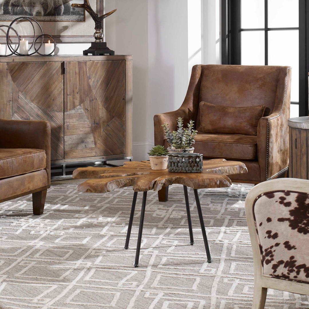 American Home Furniture Uttermost Kravitz Accent Table