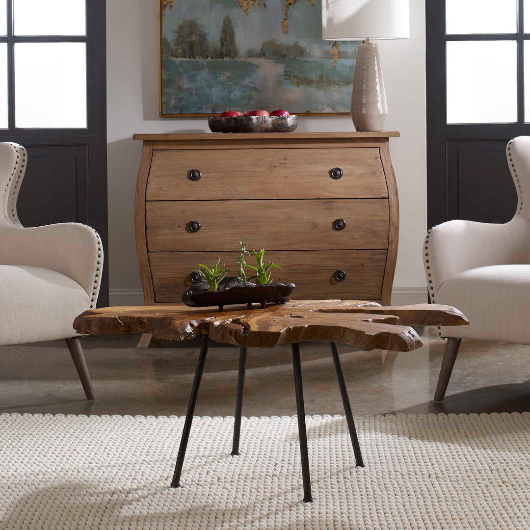American Home Furniture Uttermost Kravitz Accent Table