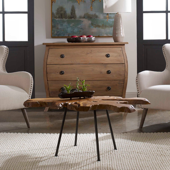 American Home Furniture Uttermost Kravitz Accent Table