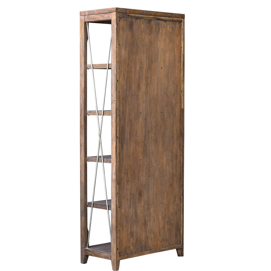 American Home Furniture Uttermost Delancey Weathered Oak Etagere