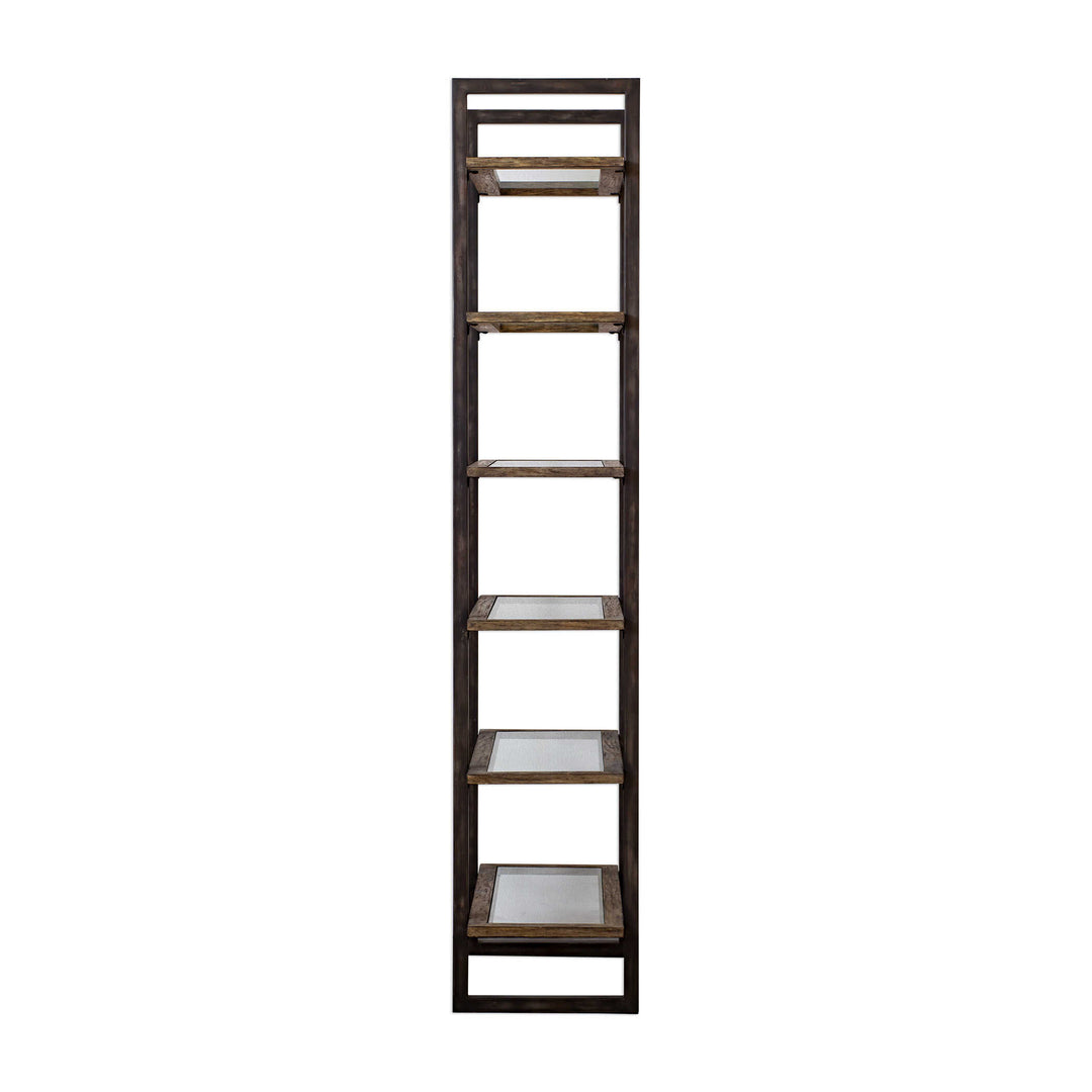 American Home Furniture Uttermost Olwyn Industrial Etagere