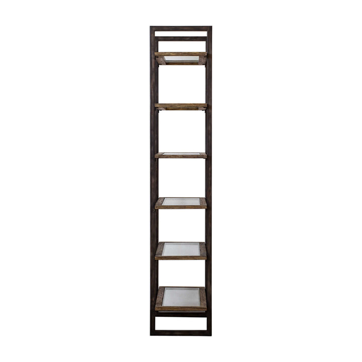 American Home Furniture Uttermost Olwyn Industrial Etagere