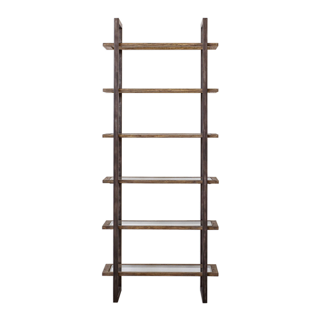 American Home Furniture Uttermost Olwyn Industrial Etagere