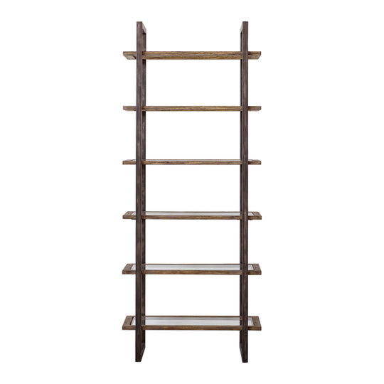 American Home Furniture Uttermost Olwyn Industrial Etagere