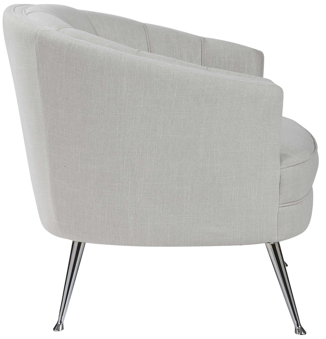 American Home Furniture Uttermost Janie Mid-Century Accent Chair