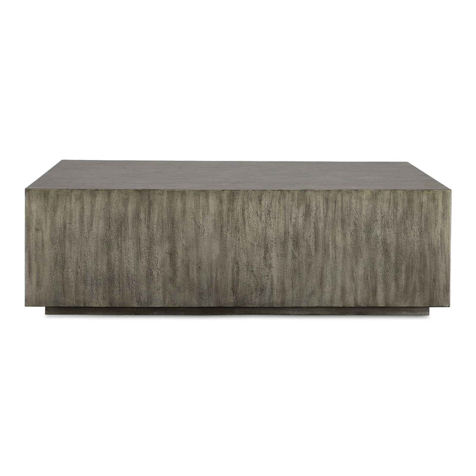 American Home Furniture Uttermost Kareem Modern Gray Coffee Table