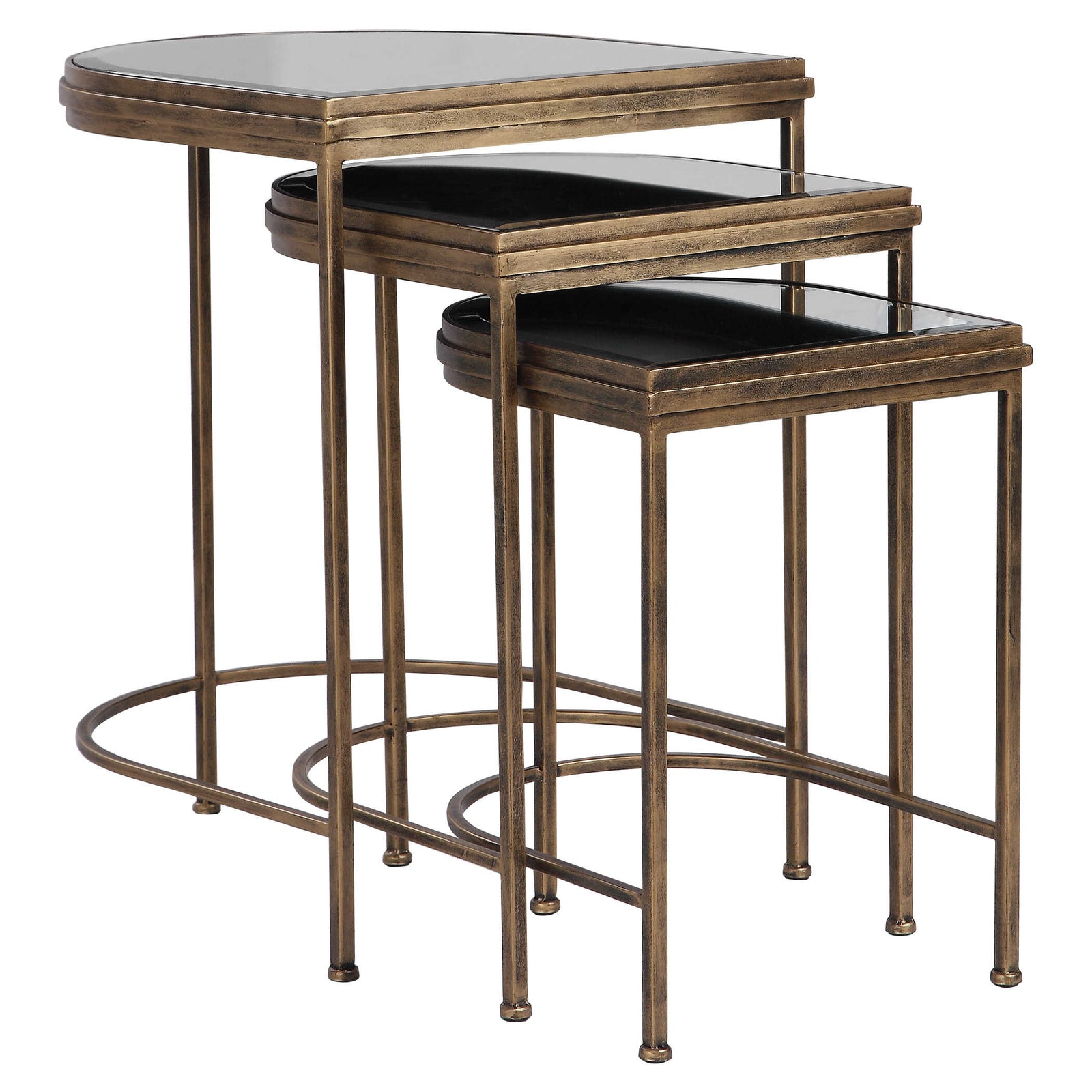 American Home Furniture Uttermost India Nesting Tables Set of 3