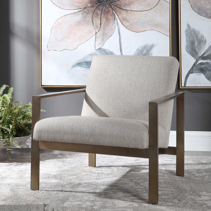 American Home Furniture Uttermost Wills Contemporary Accent Chair
