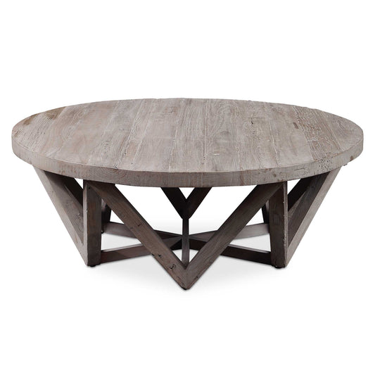 American Home Furniture Uttermost Kendry Reclaimed Wood Coffee Table