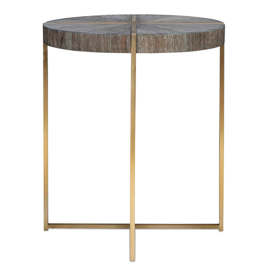 American Home Furniture Uttermost Taja Round Accent Table
